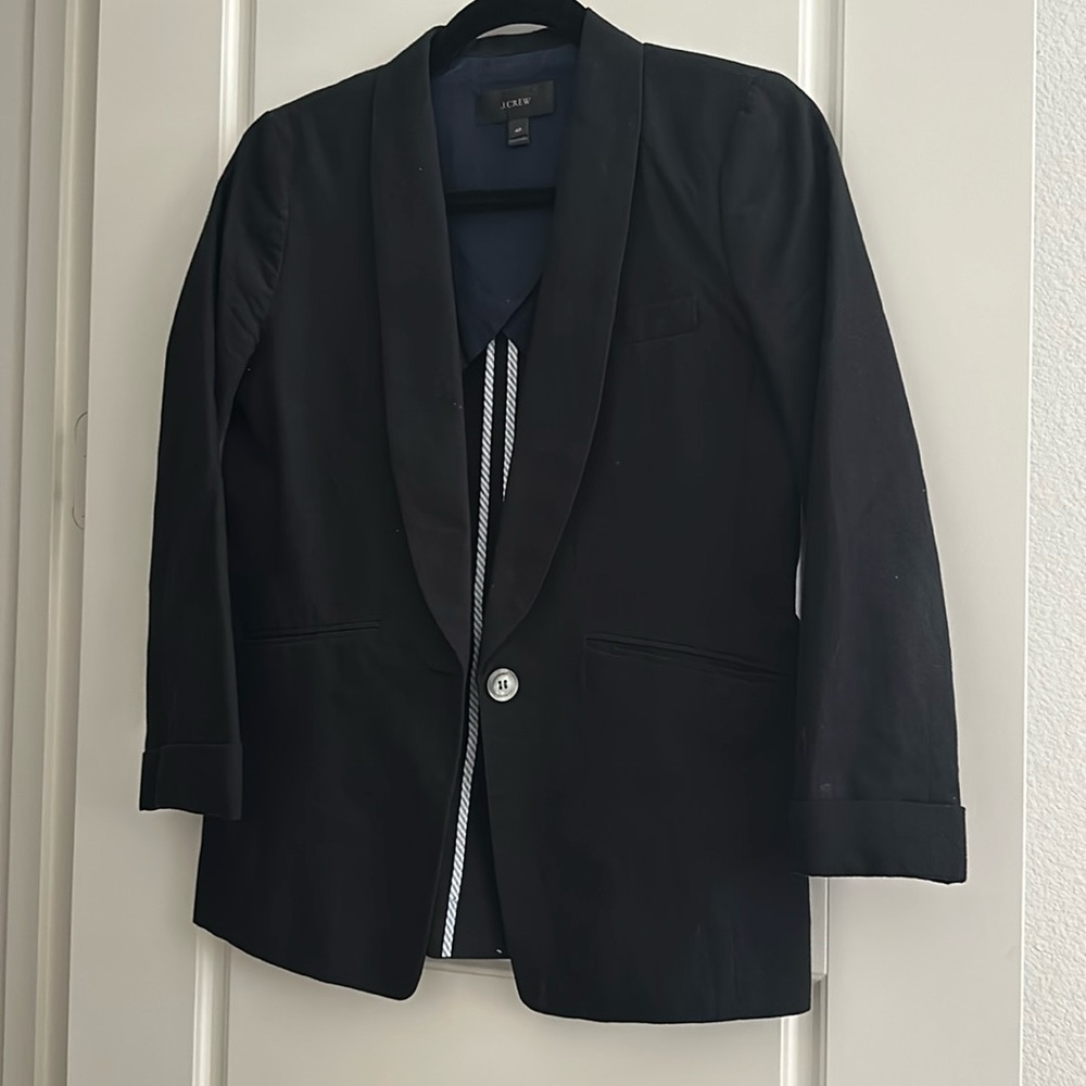 J. Crew Black Blazer